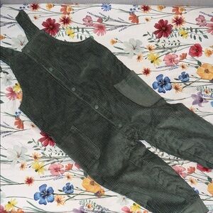 Carter's Green Corduroy Kids One Piece